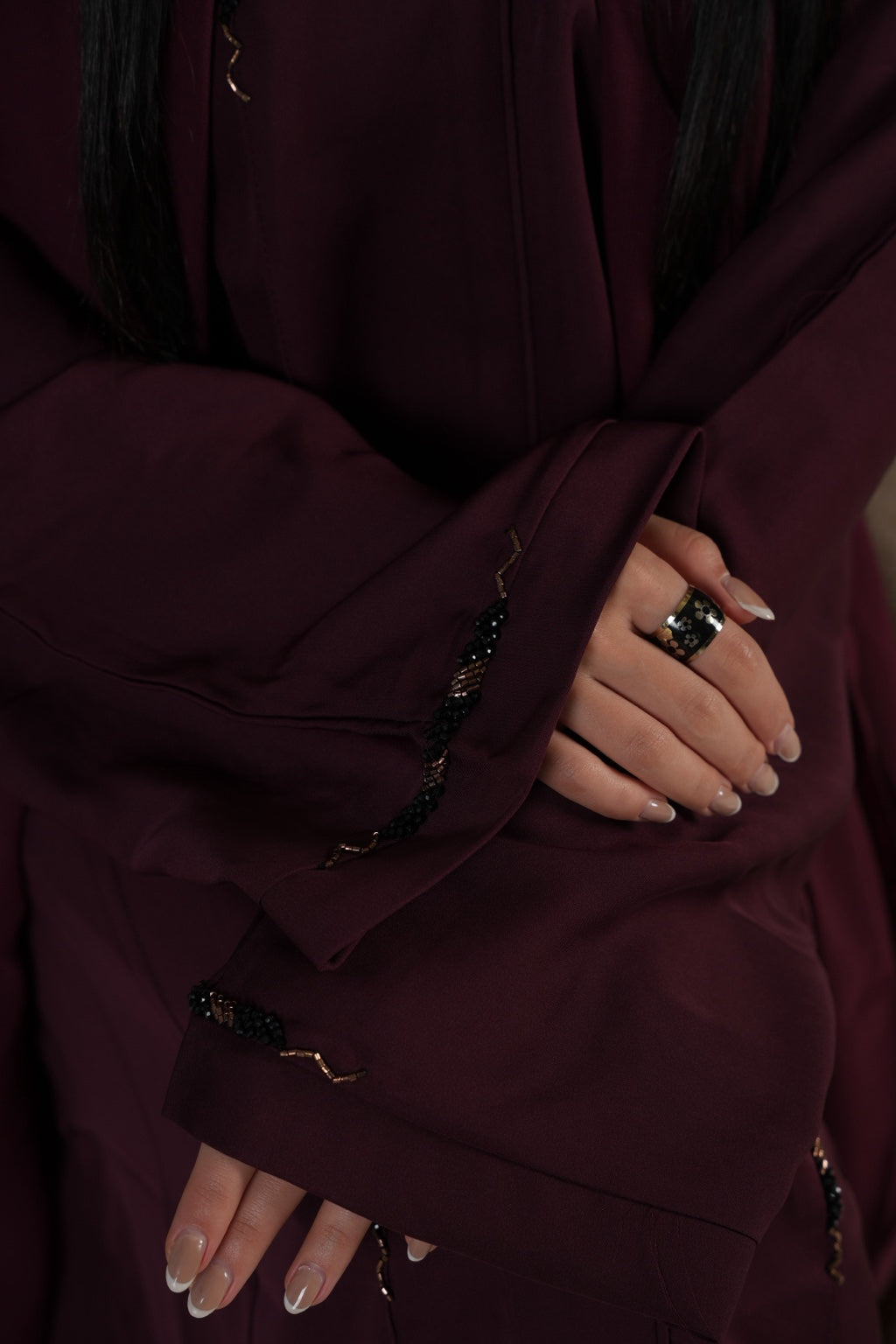 Abaya Grenat